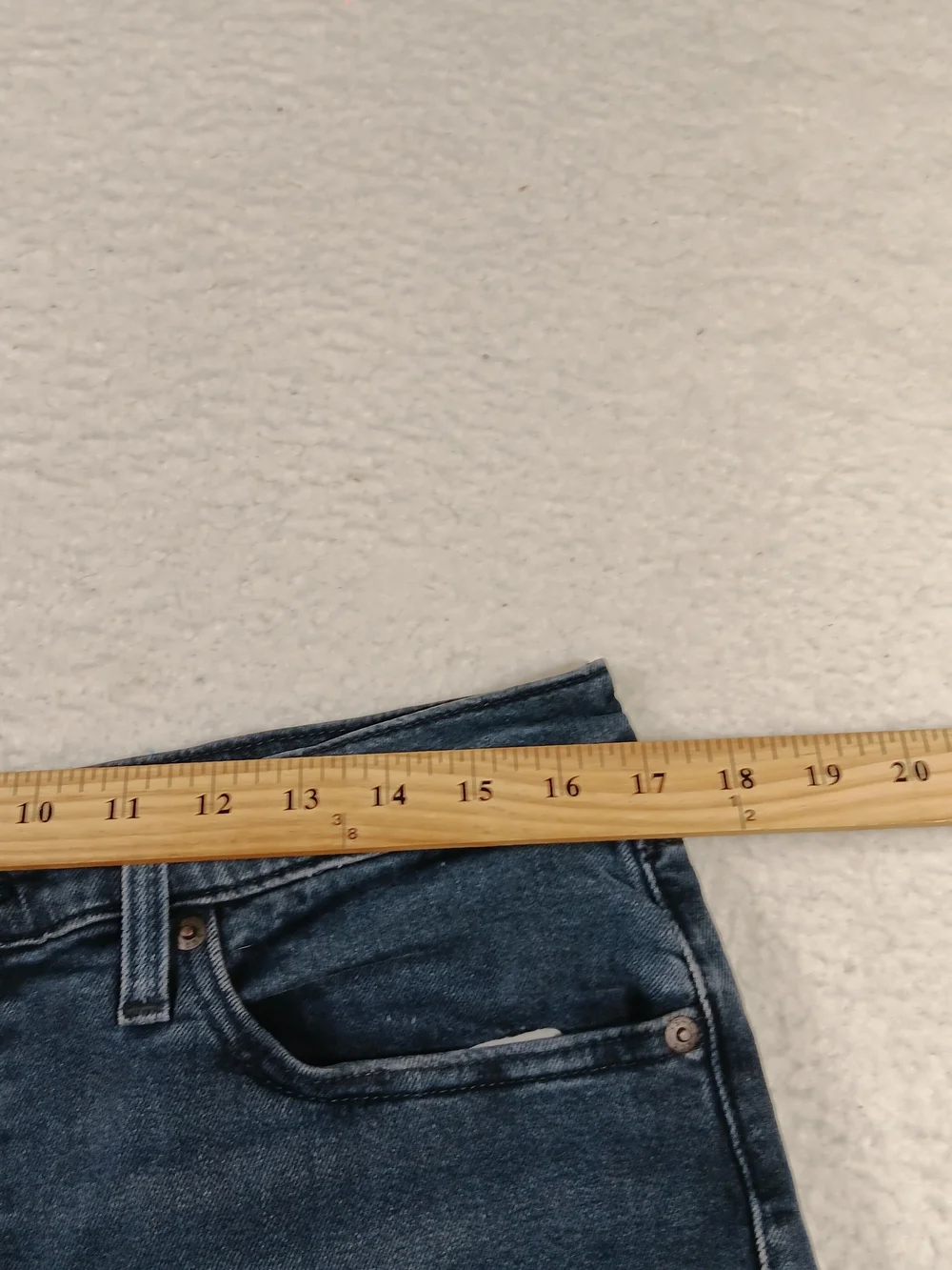 Levis 541 Premium Jeans Mens 32x30 Blue Denim Athletic Taper Fit Big E Stretch